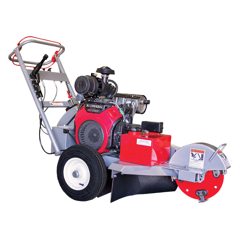 Dosko 620-20HE stump grinder side view