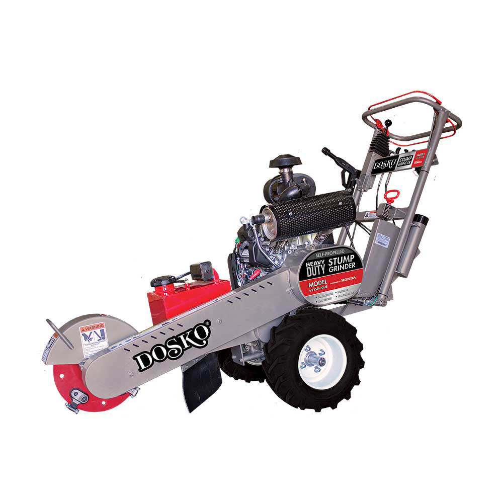 Dosko 691SP-20HE self-propelled stump grinder with Honda GX630