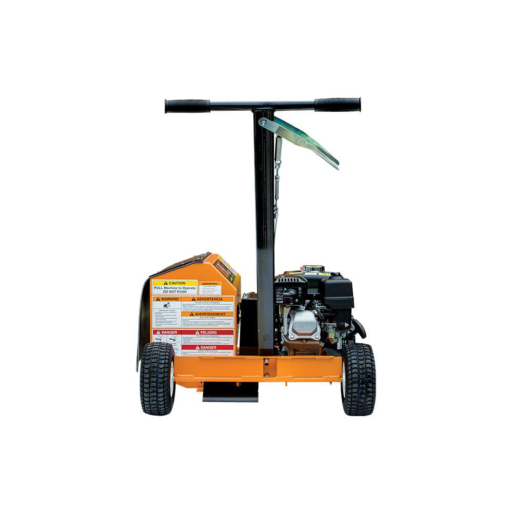 BravePro BRPT704H mini trencher rear view
