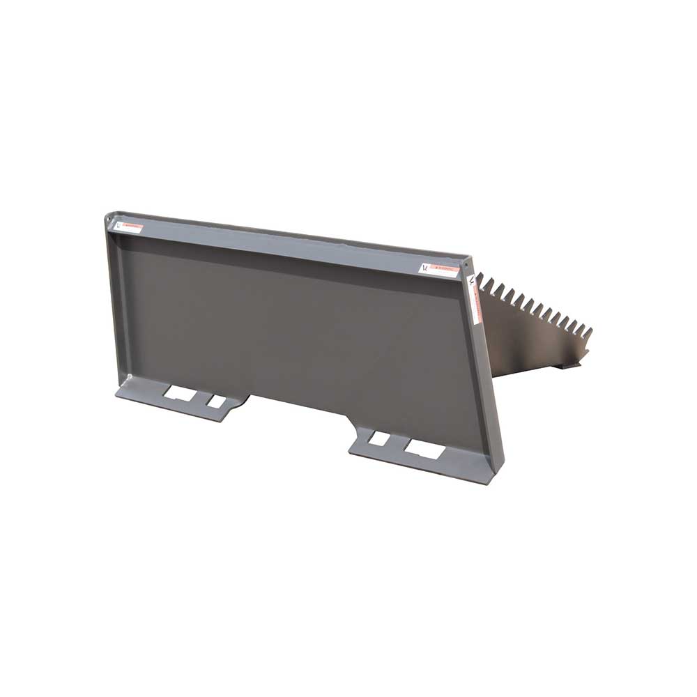 GreyWolf stump bucket, narrow prying profile
