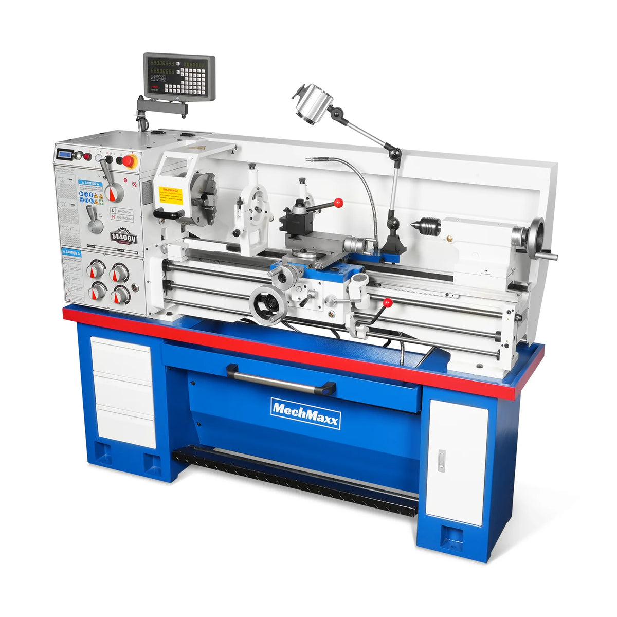 MechMaxx 1440GV metal lathe with DRO