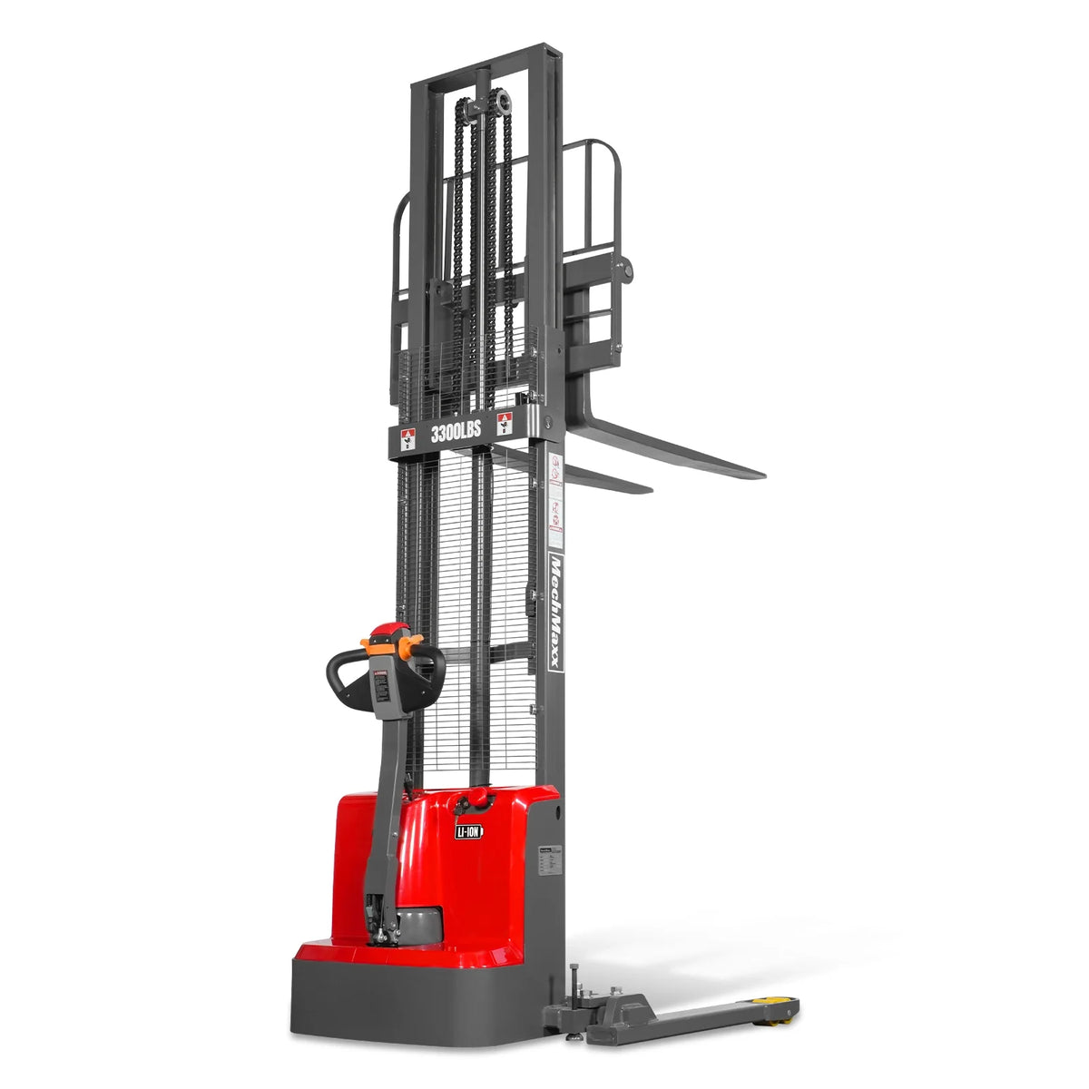 MechMaxx F33-118S electric straddle stacker