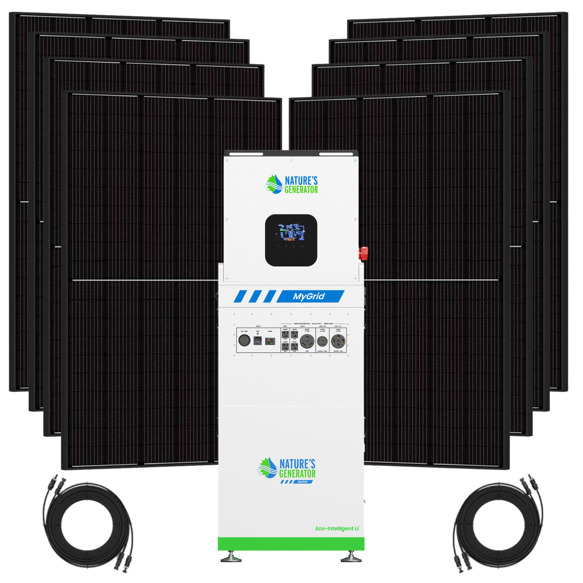 Nature's Generator MyGrid 10K Solar Generator for Home