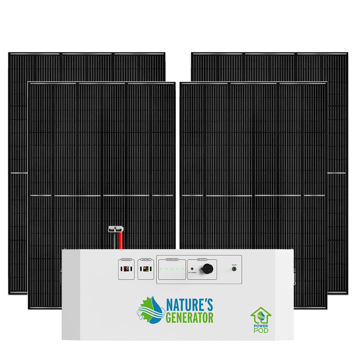 Powerhouse Power Pod with four panels