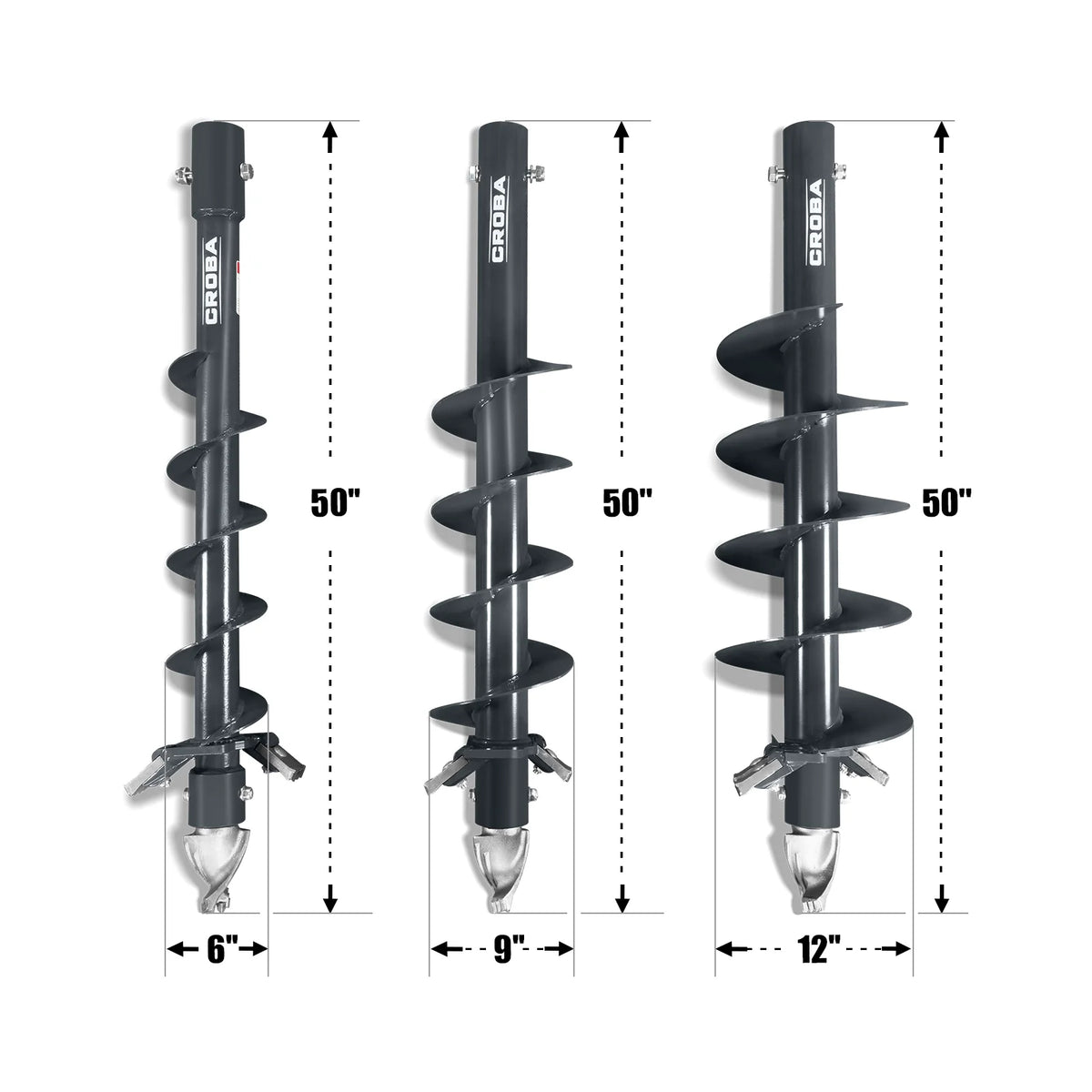 Drive auger detail