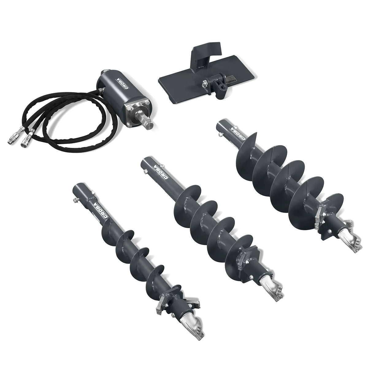 MechMaxx mini skid steer drive auger