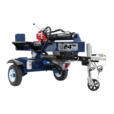 Iron & Oak BHVH2418GX 24-ton log splitter with Honda GX160 engine
