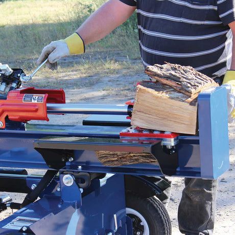 Iron & Oak BHVH2418GX log splitter control valve and hydraulic detail