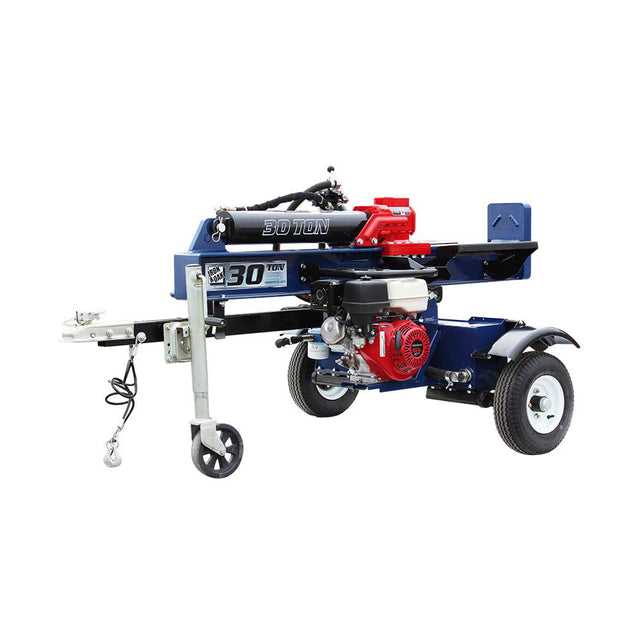 Iron and Oak BHVH3018GXT 30 ton log splitter with torsion axle and Honda GX270