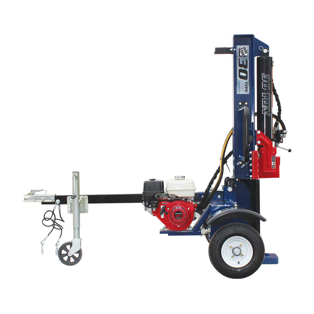 Iron and Oak BHVH3018GXT log splitter side view