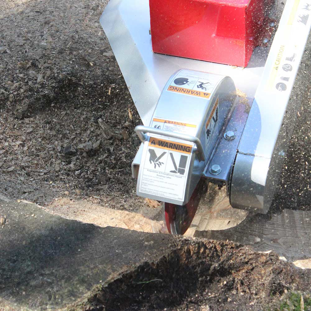 Dosko 691SP-20HE stump grinder handlebar detail