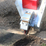 Dosko 691SP-20HE stump grinder handlebar detail