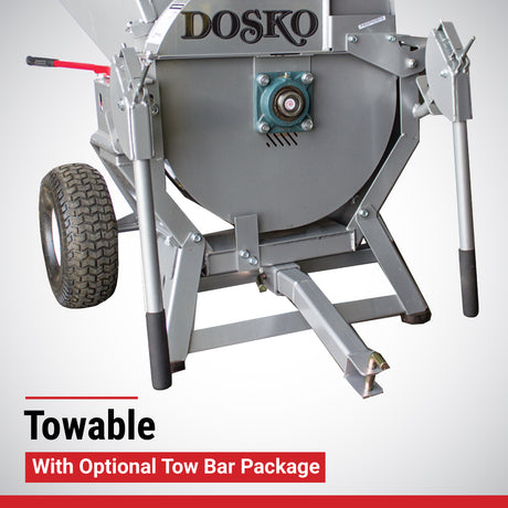 Dosko 13-21T-13H discharge chute and deflector