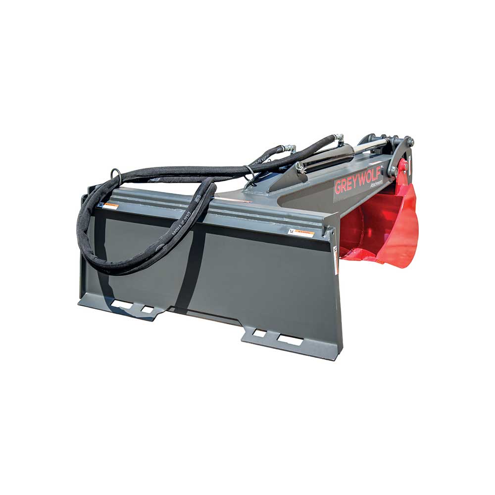 GreyWolf backhoe attachment, bucket and teeth