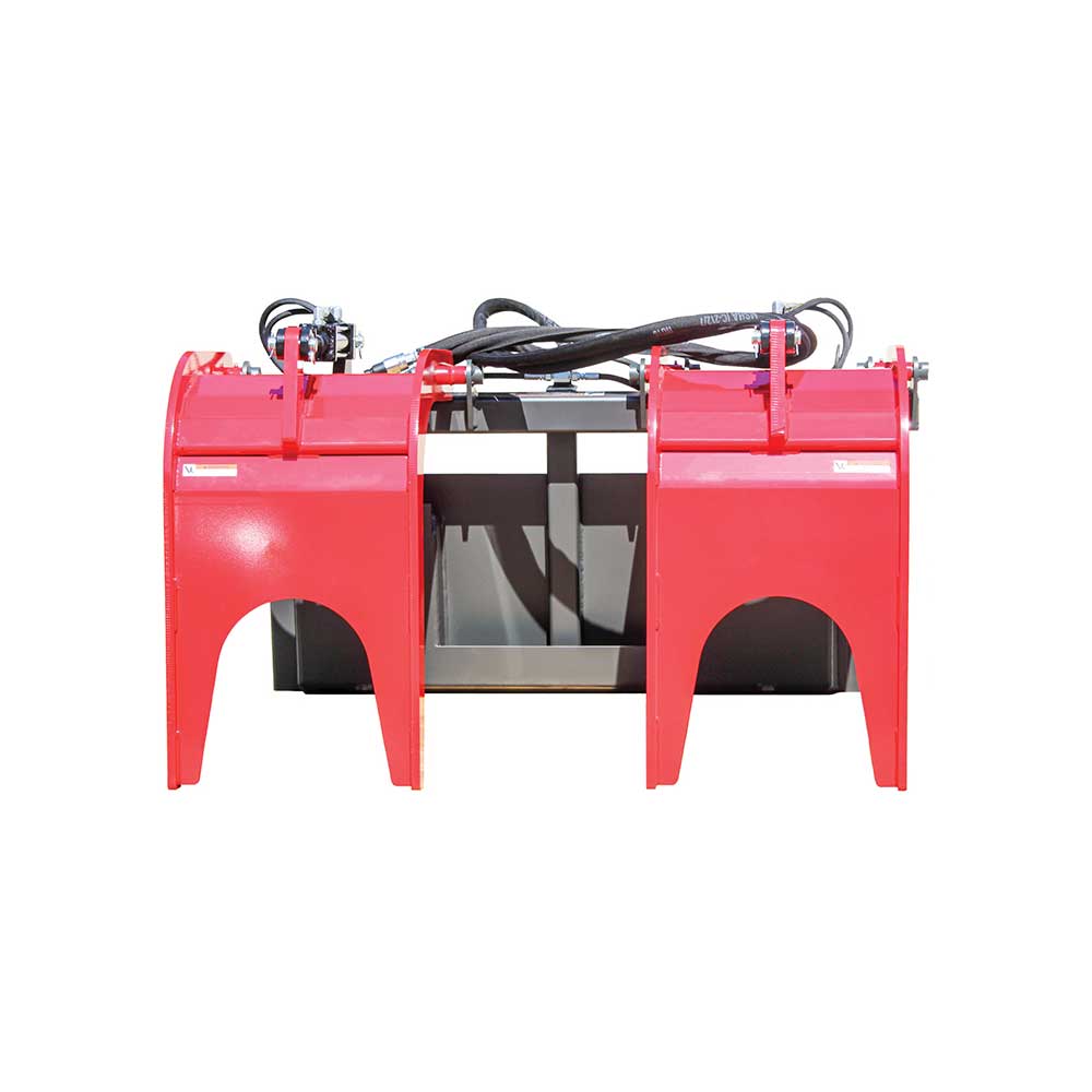 GreyWolf double quick attach grapple, tine detail