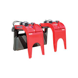 GreyWolf double quick attach grapple, mounted on a bucket