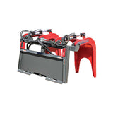 GreyWolf double quick attach grapple, quick-attach plate