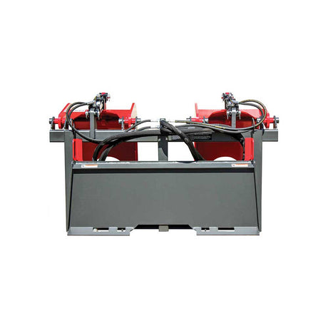 GreyWolf double quick attach grapple, side view