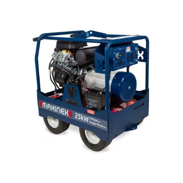 Makinex 23 kW dual phase portable generator, 480V, Vanguard V-twin