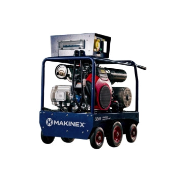 Makinex 32 kW dual phase portable generator, 480V, twin Honda GX690