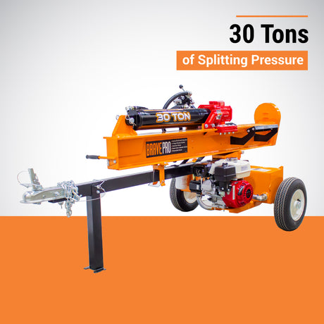 BravePro VH1730GX 30-ton log splitter