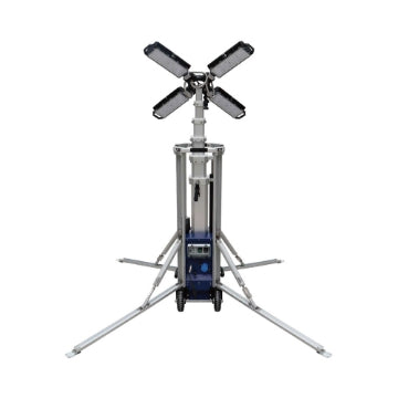 Makinex Sierra light tower, 16.5 ft, 112,000 lumens