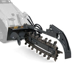 MechMaxx mini skid steer trencher