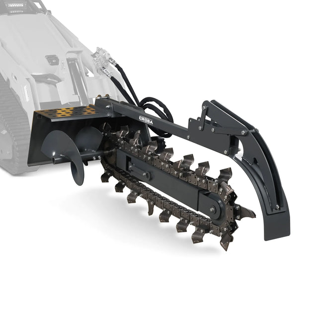 MechMaxx mini skid steer trencher