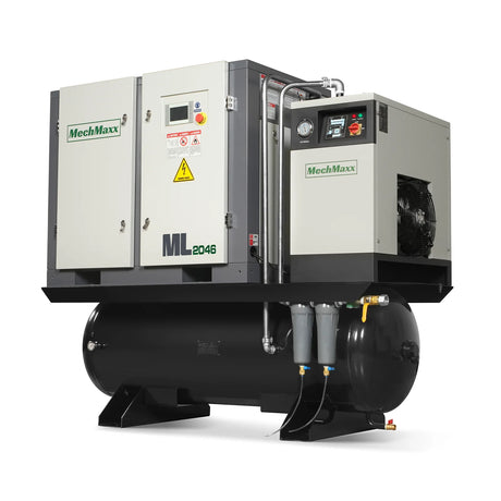 MechMaxx ML20 rotary screw air compressor 460V
