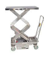 Vestil CART-1000D-DC-SS double scissor mechanism detail