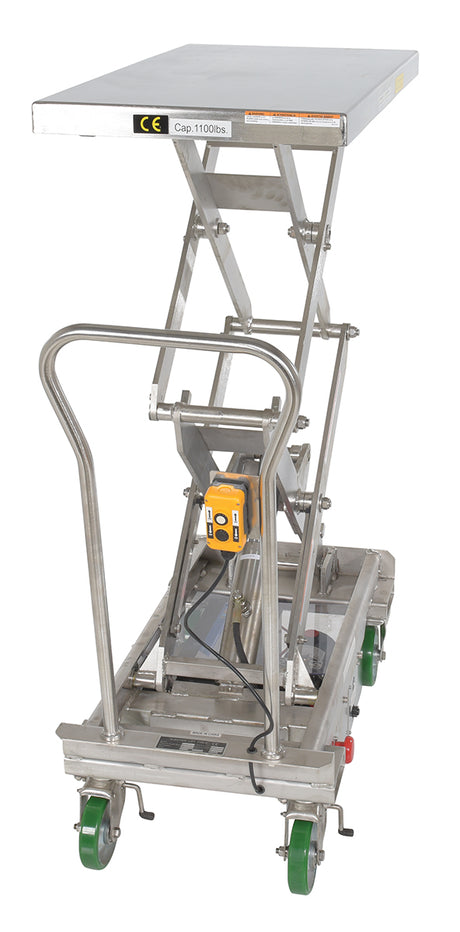 Vestil CART-1000D-DC-SS DC power unit and controls