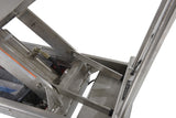 Vestil CART-1000D-DC-SS stainless frame and casters
