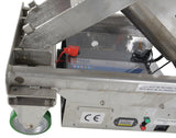 Vestil CART-1000D-DC-SS stainless lift cart angled view