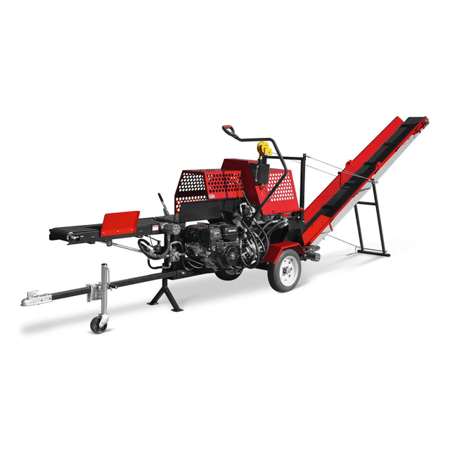 MechMaxx HLS20 firewood processor with conveyor
