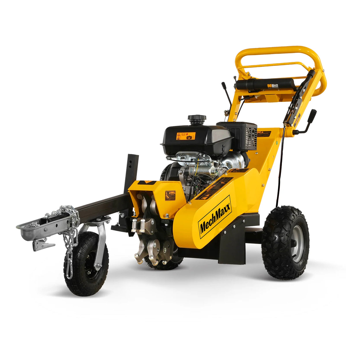 MechMaxx SG380 yellow stump grinder