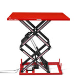 MechMaxx ELTD22L large double scissor lift table