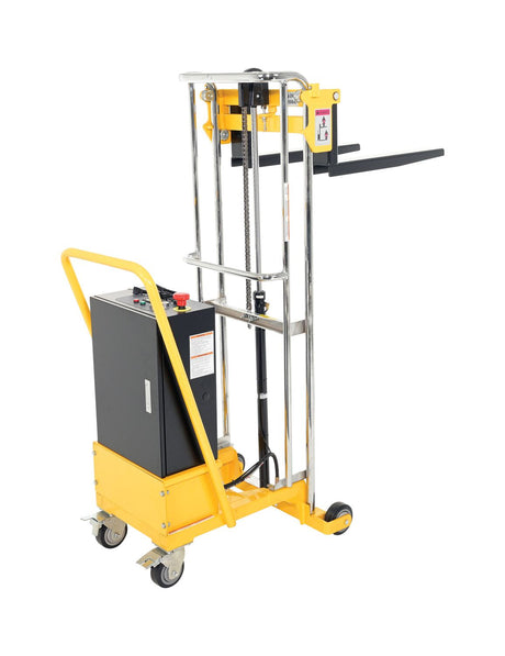 Vestil HYD-CB-10-DC Hefti-Lift controls and emergency shut off