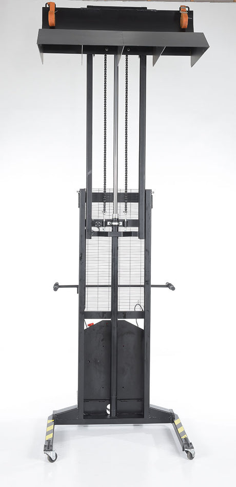 Vestil HYD-ROLL-47-DC roll transporter open three sided loading