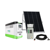 Nature's Generator Lithium 1800 Solar Generator and Transfer Switch