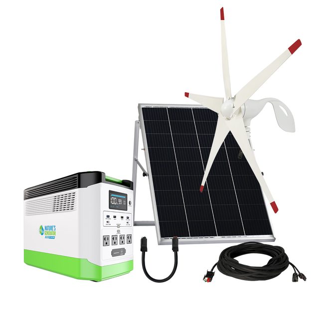 Nature's Generator Lithium 1800 Solar and Wind Generator