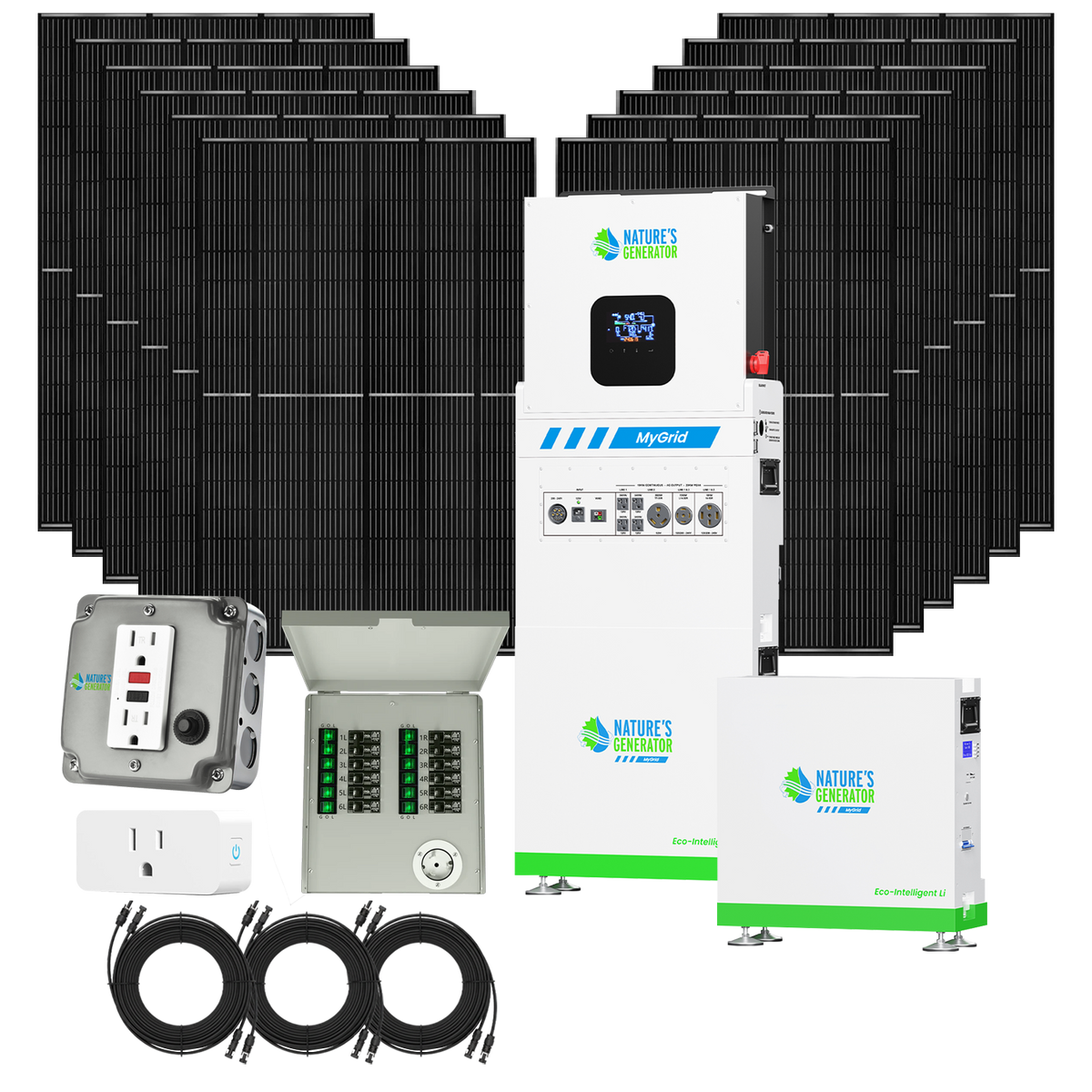 MyGrid 10K Electricity Saver with solar battery