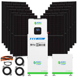 MyGrid 10K with solar battery and twelve panels