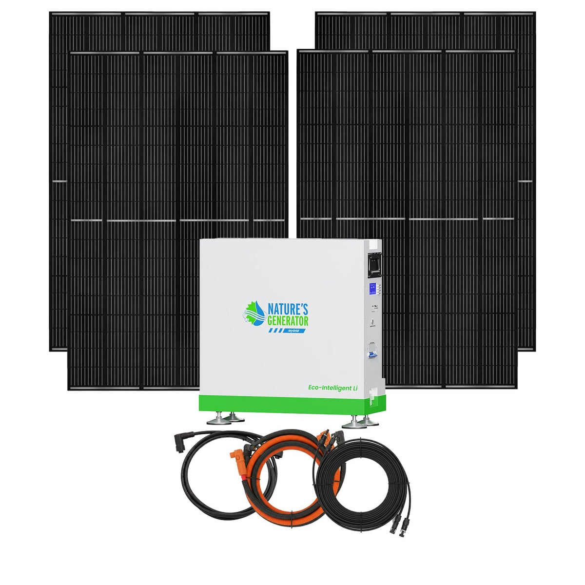 MyGrid 10K Solar Battery with panels