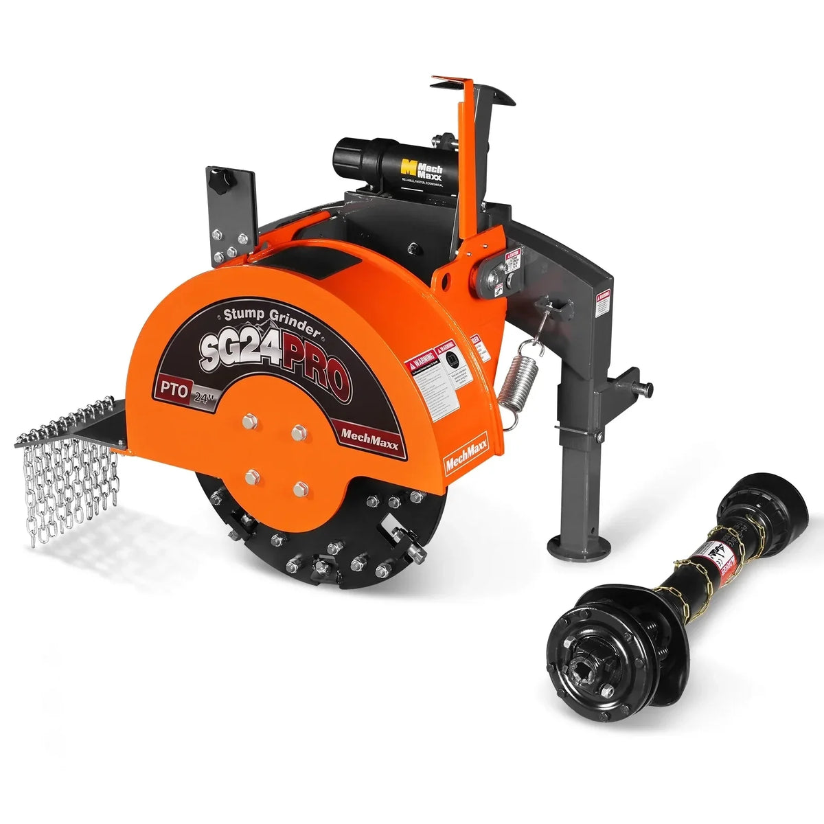 MechMaxx SG24PRO PTO stump grinder