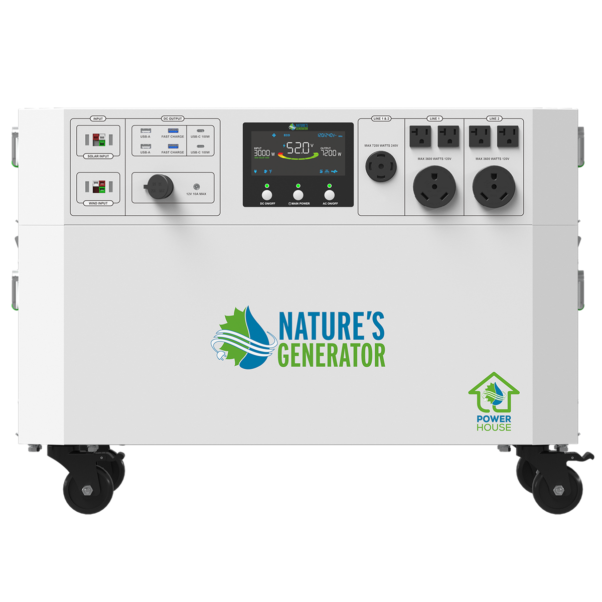 Nature's Generator Powerhouse Gen 2 Whole Home Generator