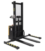 Vestil S-62-FA powered stacker with power drive and power lift, 2,000 lb capacity, 62 inch lift height