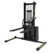 Vestil S-62-FA powered stacker, alternate view