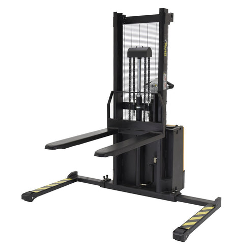 Vestil S-62-FA powered stacker, alternate view