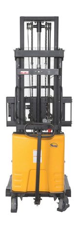 Vestil SL-118-PDGR drum rotated to pouring position