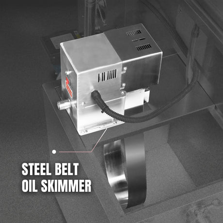 Oil skimmer detail